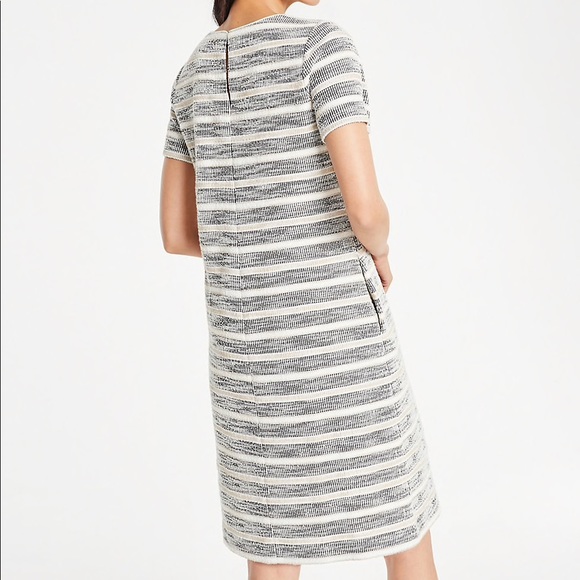 Robe Chemisier Ann Taylor à Rayures Sans Manches - Taille Small (4) Neuve Avec Étiquette